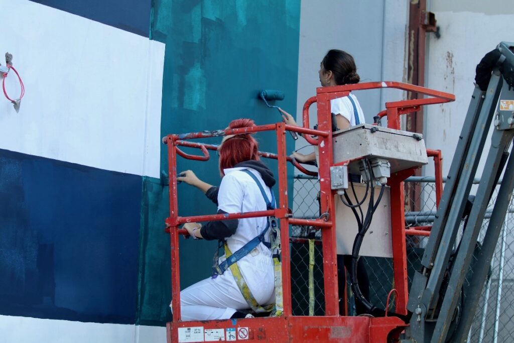 mural painting