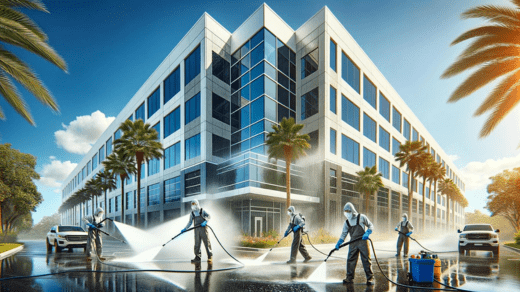 commercial pressure washing Jacksonville