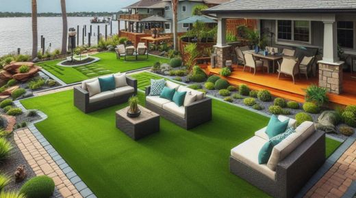 Riverview, FL, providing custom turf installations