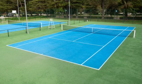 tennis court flooring